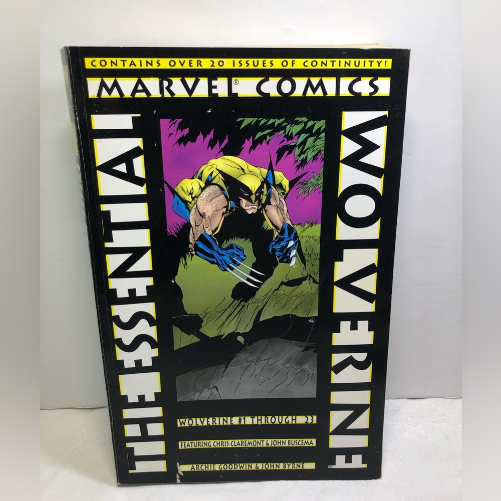 Essential Wolverine #1 First Printing (Marvel Comics October 1996)